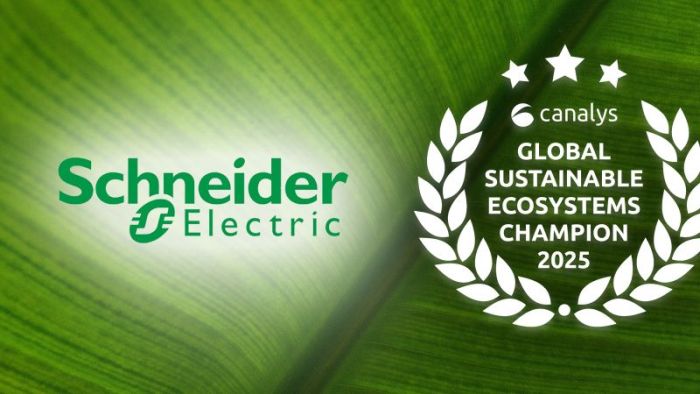Schneider Electric ponovo među liderima na polju održivosti po matrici liderstva u održivim ekosistemima firme Canalys