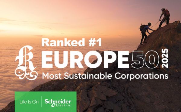 Schneider Electric proglašen najodrživijom korporacijom u Evropi po izboru firme Corporate Knights