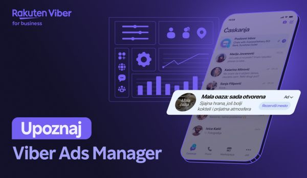 Menadžer Viber reklama kao rešenje malim i srednjim agencijama i oglašivačima u Srbiji za neposredno pokretanje reklamnih kampanja