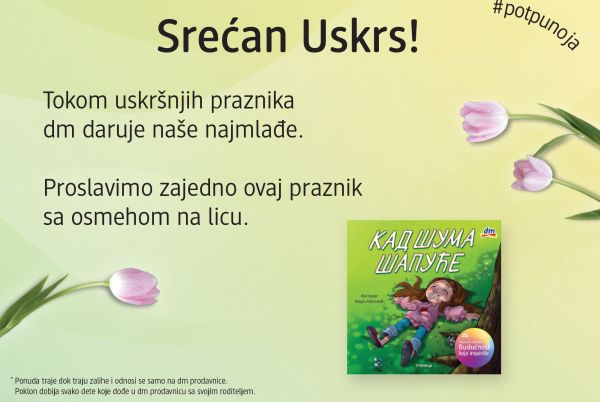 Uskršnja radost za najmlađe u dm-u